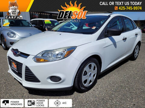 2014 Ford Focus for sale at Del Sol Auto Sales in Everett WA