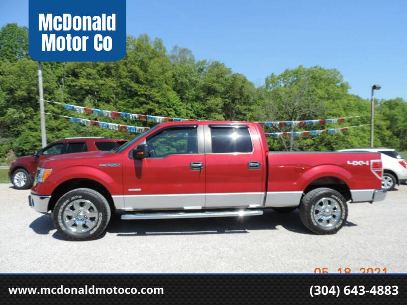 2011 Ford F-150 for sale at McDonald Motor Co in Harrisville WV