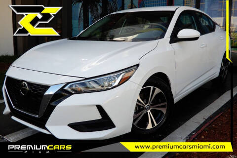2021 Nissan Sentra for sale at Premium Cars of Miami in Miami FL