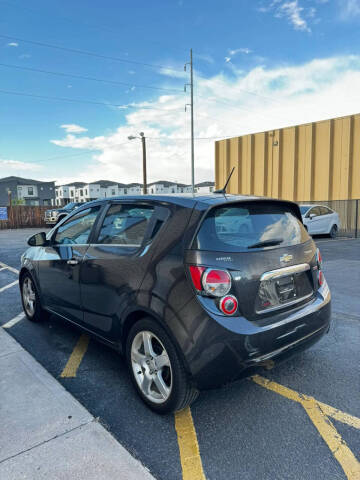 2013 Chevrolet Sonic LTZ Manual