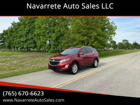 2018 Chevrolet Equinox for sale at Navarrete Auto Sales LLC in Frankfort IN