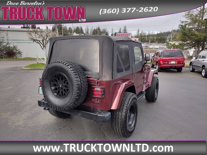 2001 Jeep Wrangler Sahara