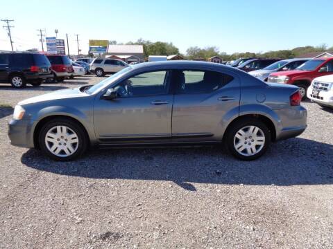 2012 Dodge Avenger for sale at L & L Sales in Mexia TX