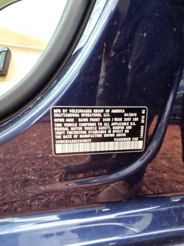 2012 Volkswagen Passat TDI SEL Premium