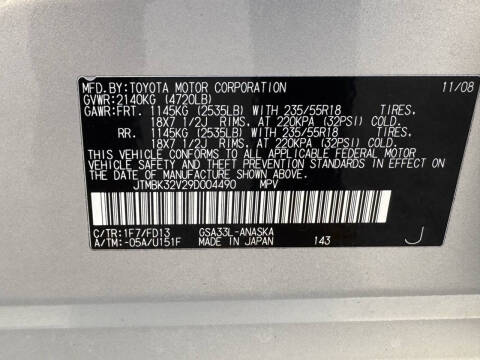 2009 Toyota RAV4 Sport