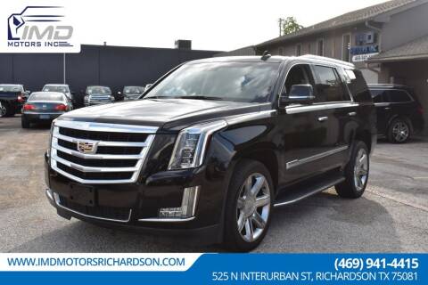 2018 Cadillac Escalade for sale at IMD Motors in Richardson TX