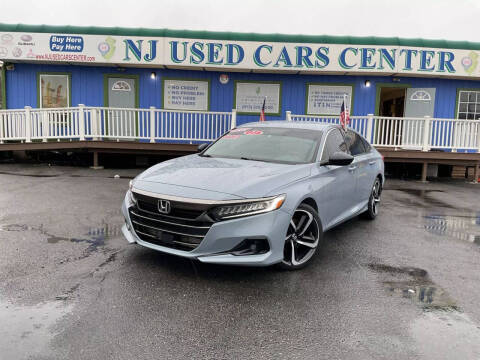 2021 Honda Accord for sale at New Jersey Used Cars Center in Irvington NJ