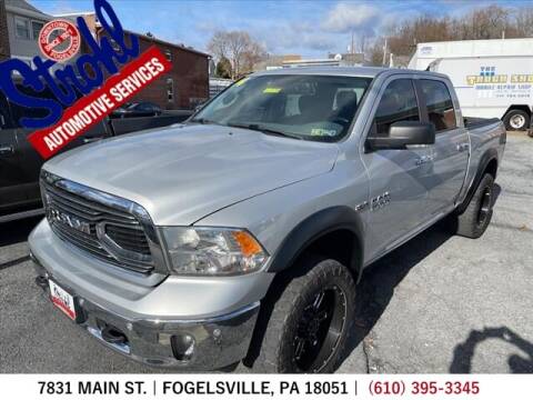 2014 RAM Ram Pickup 1500 for sale at Strohl Automotive Services in Fogelsville PA