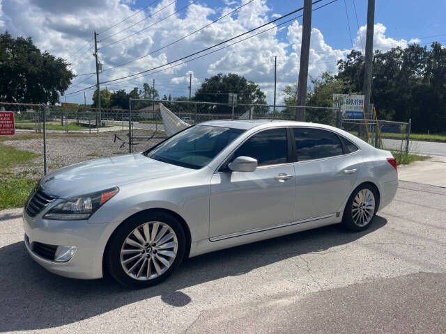 2015 Hyundai Equus for sale at Hobgood Auto Sales in Land O Lakes, FL