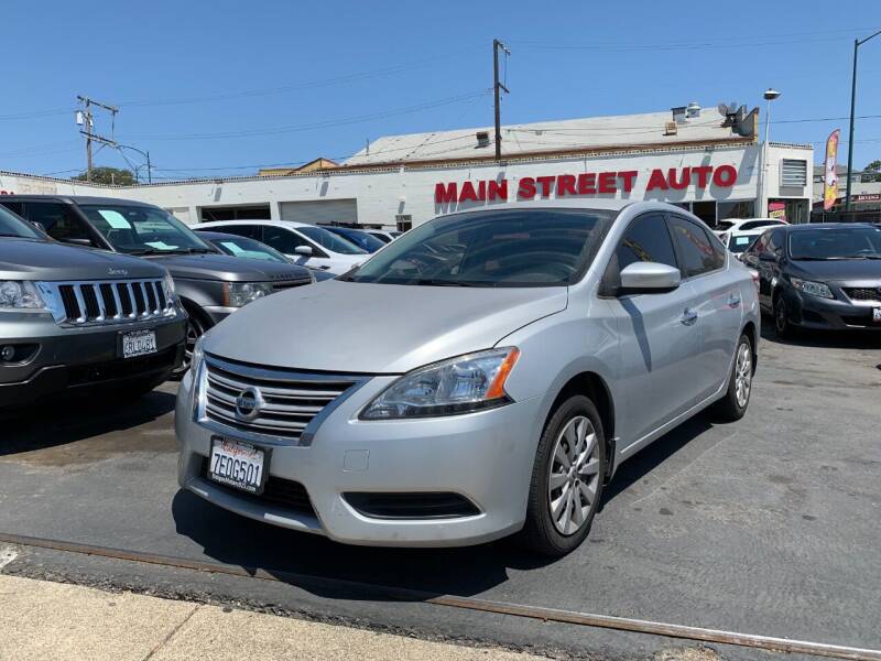 2014 Nissan Sentra for sale at Main Street Auto in Vallejo CA