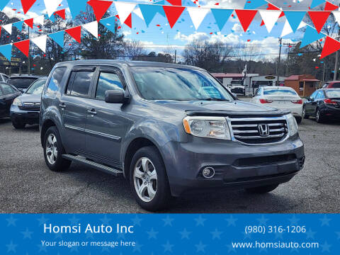 2012 Honda Pilot for sale at Homsi Auto Inc in Kannapolis NC