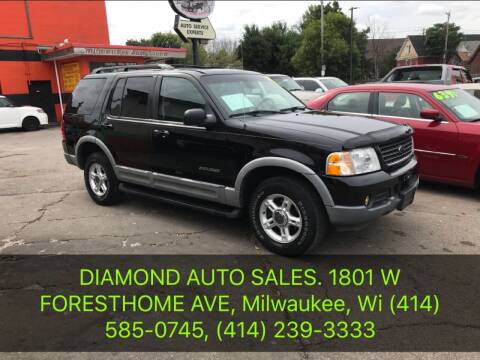 2002 Ford Explorer for sale at Diamond Auto Sales in Milwaukee WI