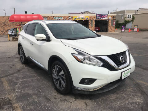 2015 Nissan Murano for sale at Carney Auto Sales in Austin MN