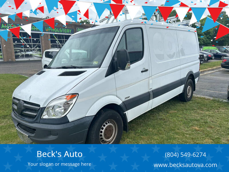 2012 Mercedes-Benz Sprinter for sale at Beck's Auto in Chesterfield VA