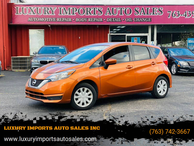 2017 Nissan Versa Note for sale at LUXURY IMPORTS AUTO SALES INC in North Branch MN