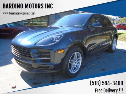 2020 Porsche Macan for sale at BARDINO MOTORS INC in Saratoga Springs NY