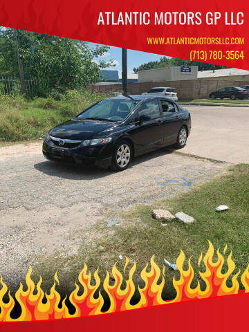 2009 Honda Civic for sale at ATLANTIC MOTORS GP LLC in Houston TX