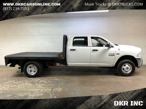 2017 RAM 3500 for sale at DKR INC in Arlington TX