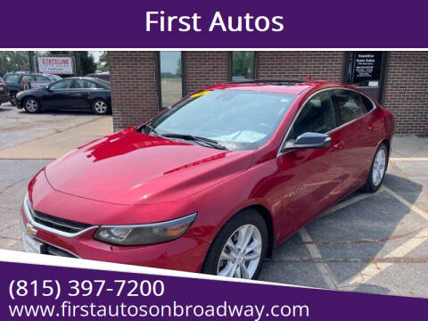 2016 Chevrolet Malibu for sale at First  Autos - First Autos in Rockford IL