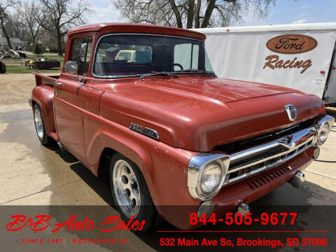 1957 Ford F-100 for sale at B & B Auto Sales in Brookings SD