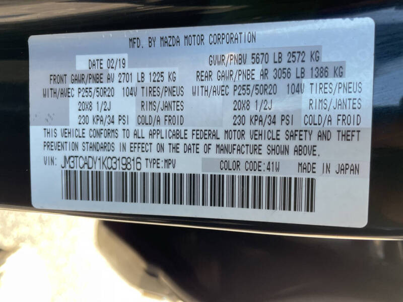 2019 Mazda CX-9 Grand Touring