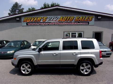 2013 Jeep Patriot for sale at ROYERS 219 AUTO SALES in Dubois PA