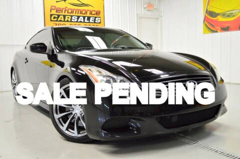 2008 Infiniti G37 for sale at Performance car sales in Joliet IL