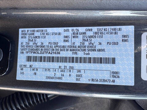 2026 Ford F-150