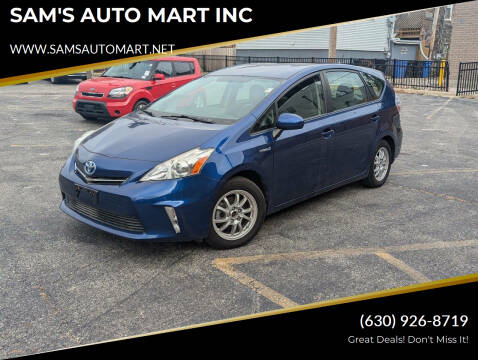 2014 Toyota Prius v for sale at SAM'S AUTO MART INC in Chicago IL