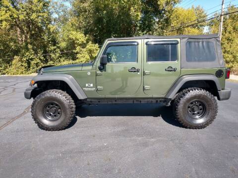 2008 Jeep Wrangler Unlimited for sale at GLASS CITY AUTO CENTER in Lancaster OH