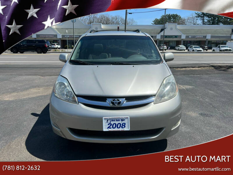 2008 Toyota Sienna for sale at Best Auto Mart in Weymouth MA