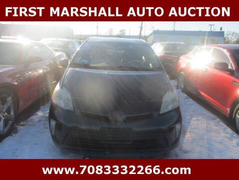 2012 Toyota Prius for sale at First Marshall Auto Auction in Harvey IL