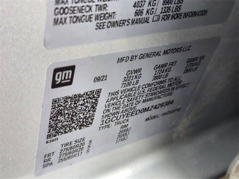 2021 Chevrolet Silverado 1500