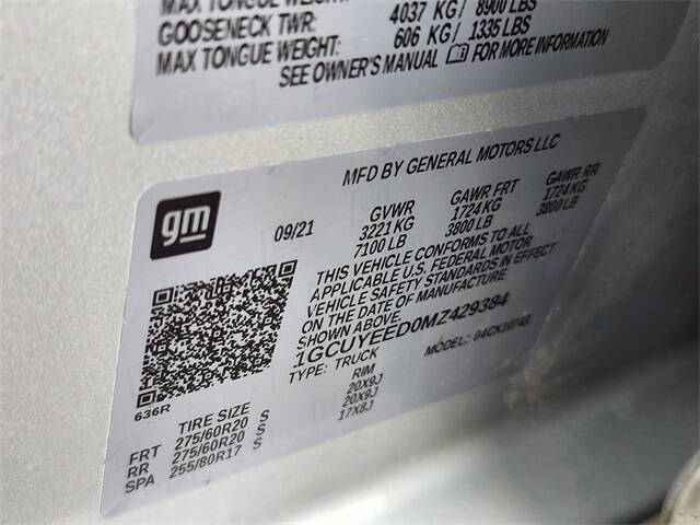 2021 Chevrolet Silverado 1500