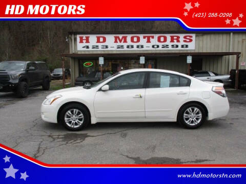 2012 Nissan Altima for sale at HD MOTORS in Kingsport TN