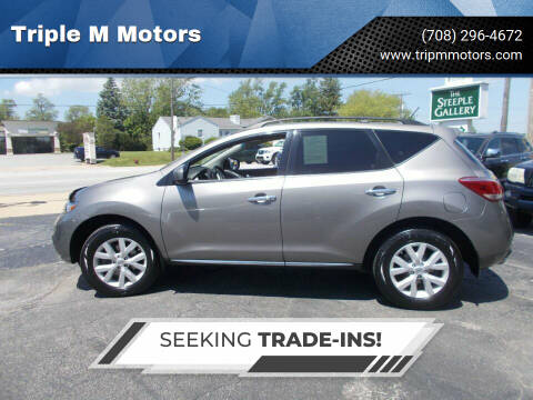 2012 Nissan Murano for sale at Triple M Motors in Saint John IN