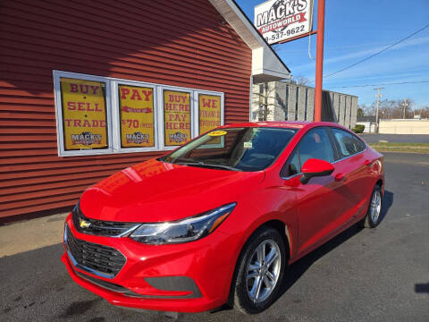 2017 Chevrolet Cruze for sale at Mack's Autoworld in Toledo OH