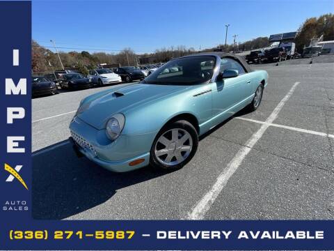 2002 Ford Thunderbird for sale at Impex Auto Sales in Greensboro NC