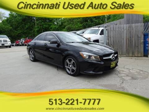 2014 Mercedes-Benz CLA for sale at Cincinnati Used Auto Sales in Cincinnati OH