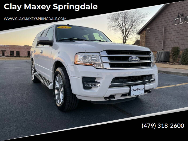 2017 Ford Expedition for sale at Clay Maxey Springdale in Springdale AR