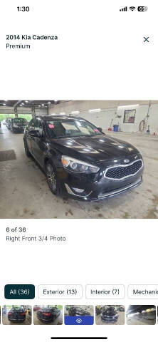 2014 Kia Cadenza Premium