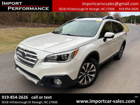 2015 Subaru Outback for sale at Import Performance Sales in Raleigh NC