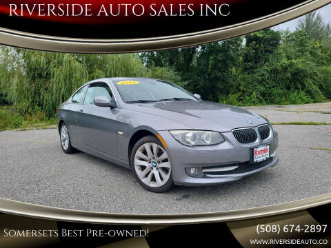 2011 BMW 3 Series for sale at RIVERSIDE AUTO SALES INC in Somerset MA