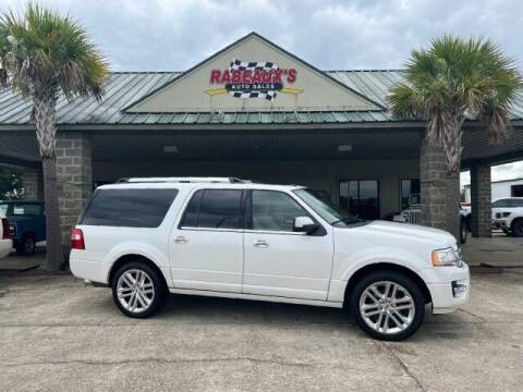 2017 Ford Expedition EL for sale at Rabeaux's Auto Sales in Lafayette LA