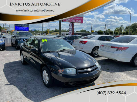 2004 Chevrolet Cavalier for sale at Invictus Automotive in Longwood FL