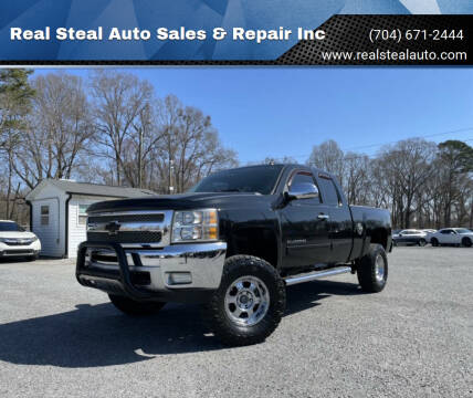 2012 Chevrolet Silverado 1500 for sale at Real Steal Auto Sales & Repair Inc in Gastonia NC