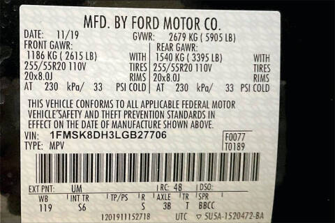 2020 Ford Explorer XLT