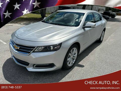 2019 Chevrolet Impala for sale at CHECK AUTO, INC. in Tampa FL