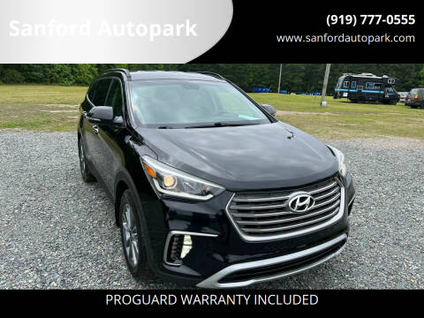2017 Hyundai Santa Fe for sale at Sanford Autopark in Sanford NC