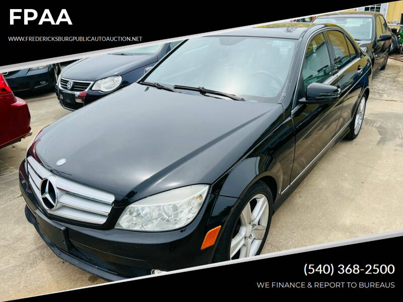 2010 Mercedes-Benz C-Class for sale at FPAA in Fredericksburg VA